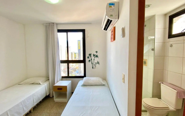 Studio Praia 2201   Nbi   Ponta Negra   Lado Sombra