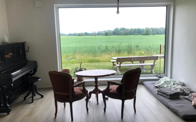 Modern flat with a view.