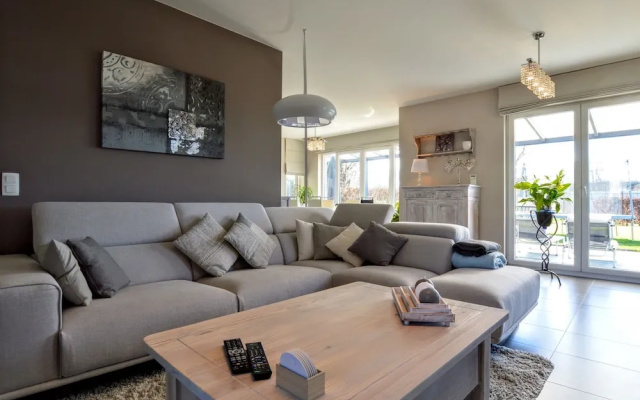Modern Villa with Private Garden in Awan