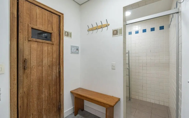 Studio com Academia e Sauna Perto do Aeroporto