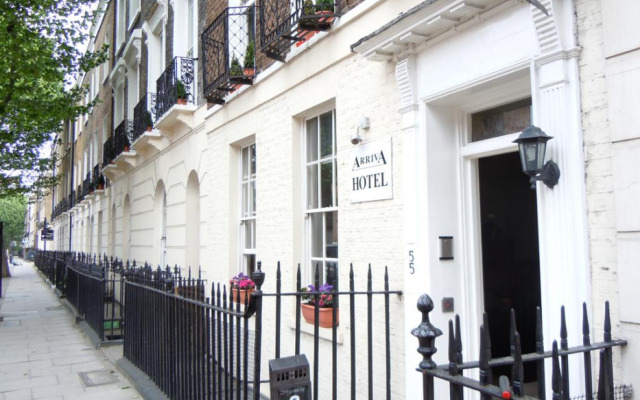 Arriva Hotel вид на фасад