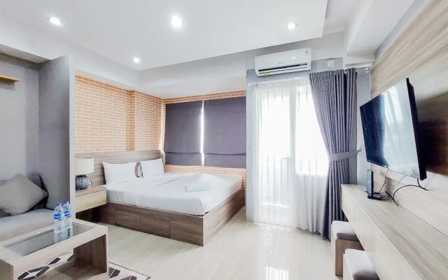 Warm And Simply Look Studio Room Apartment Urban Heights Residences