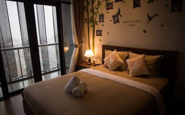 Отель Maika Condotel DaLat Далат вид на фасад