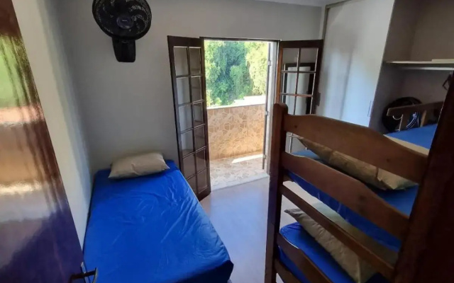 Apartamento encantador com 50 m da praia Pereque-açú