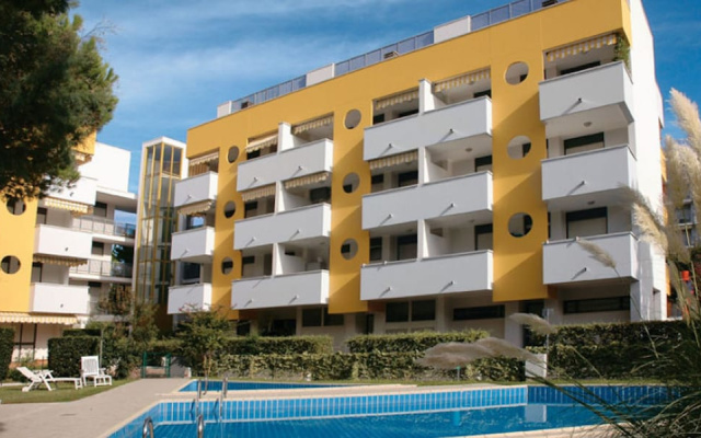Flat With Balcony and Shared Pool