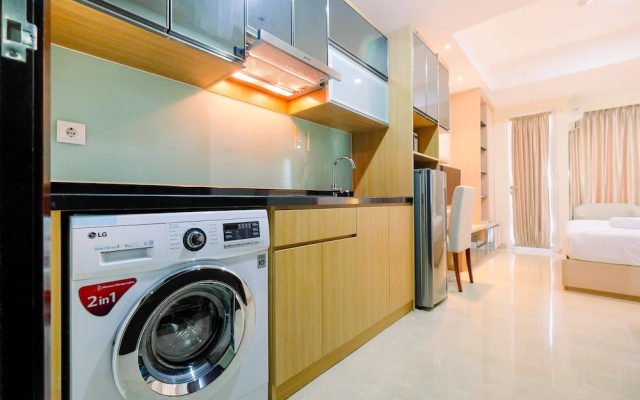 Minimalist with City View Studio @ Menteng Park Apartment