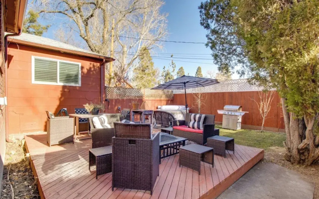 Hot Tub + Walk to Midtown! Reno Retreat