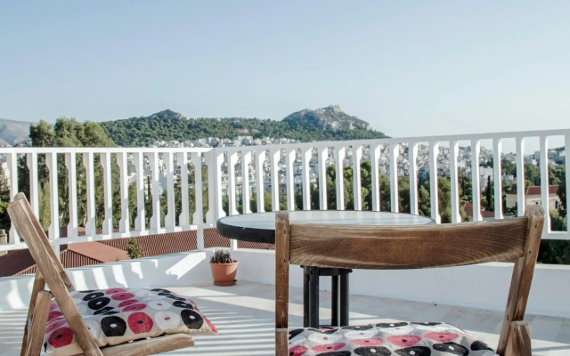 Top floor studio with endless view