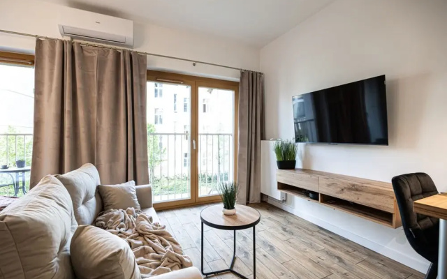 Nuevo Studio Nowy Port Balkon Klimatyzacja