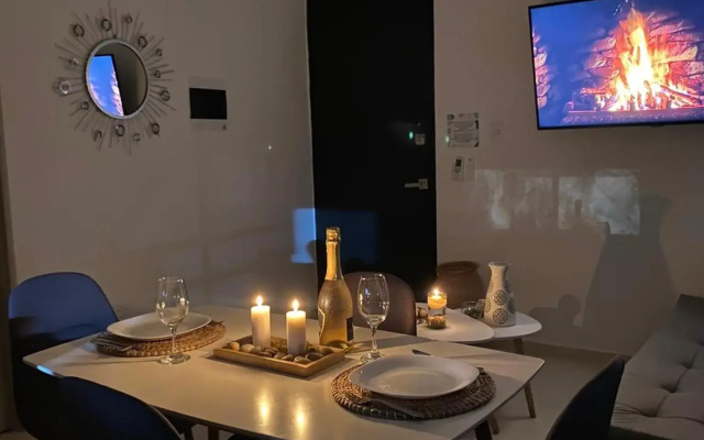 Apartamento NUEVO en el Eje Cafetero-Aire acondicionado, piscinas, BBQ