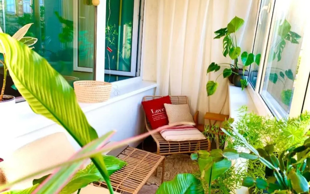 Three bedroom with two terraces for 7people+baby