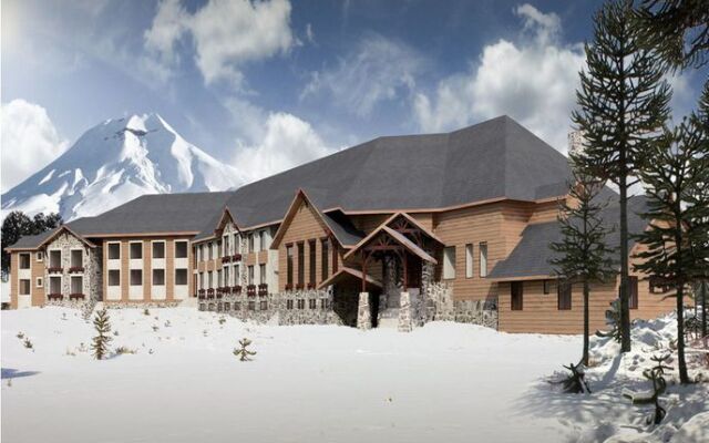 Valle Corralco Hotel & Spa вид на фасад