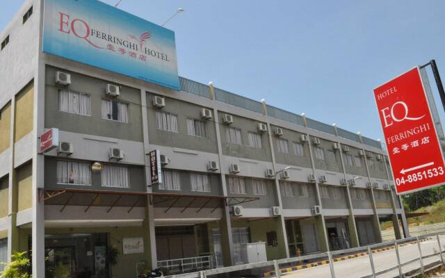Отель EQ Ferringhi Hotel Малайзия, Пенанг - отзывы, цены и фото номеров - забронировать отель EQ Ferringhi Hotel онлайн вид на фасад