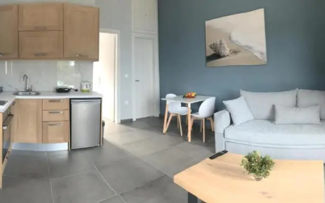 Light blue house 3 Apartments
