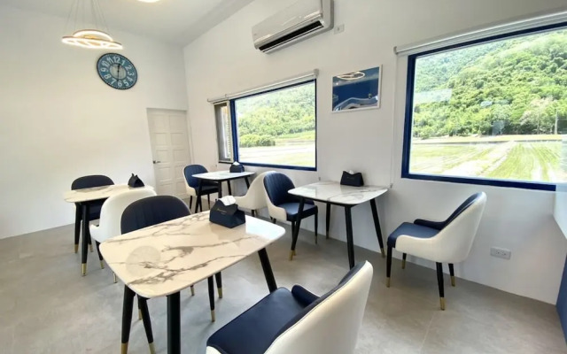 Blue and White Holiday B&B