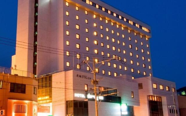 Отель Dormy Inn Nagasaki Hot Spring Нагасаки вид на фасад