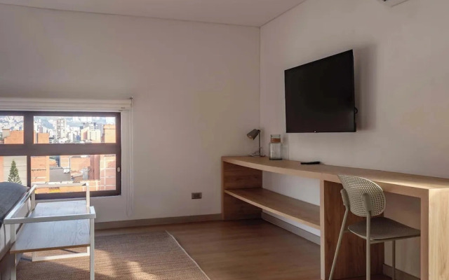NOK Stylish Studio w Balcony in Laureles Medellin