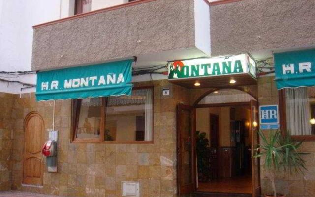 Отель Hostal Montaña вид на фасад