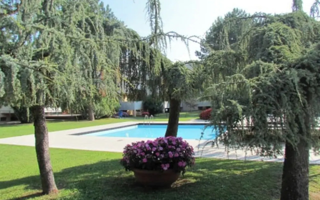 Flat With Patio Overlooking the Pool