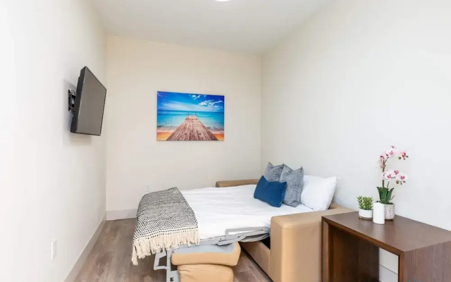 Beautiful Apartment w Rooftop Pool and Amenities