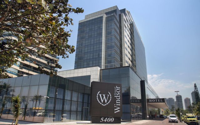 Отель Windsor Marapendi Бразилия, Рио-де-Жанейро - отзывы, цены и фото номеров - забронировать отель Windsor Marapendi онлайн вид на фасад