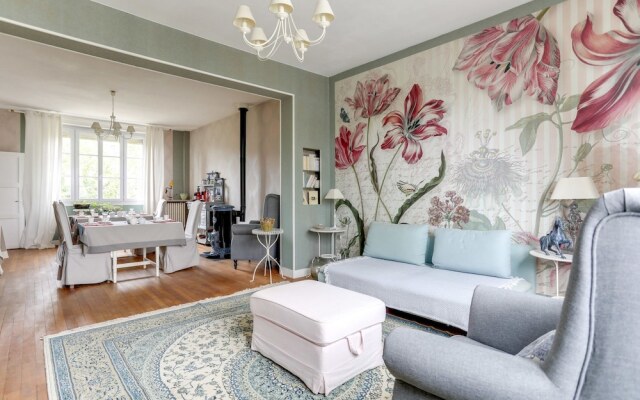 Отель Bleu Agapanthe Chambres d'hotes Сомюр комната для гостей
