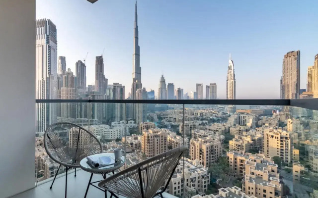 Silkhaus Burj Khalifa view large 2BDR in new tower