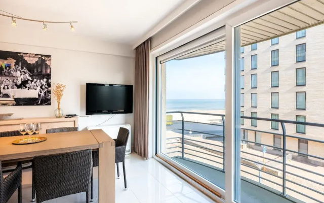 Apartment by Belgian Coast With Sea Views