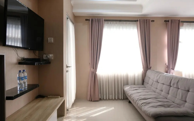Spacious Studio With Extra Room At Grand Asia Afrika Apartment