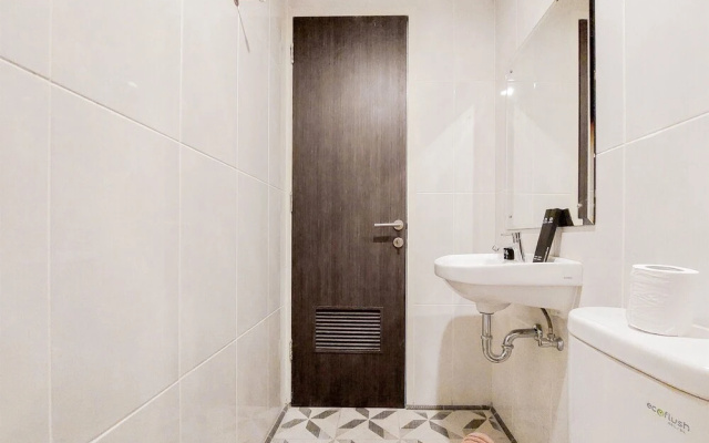 Fully Furnished 1Br With Study Room At Serpong Garden Apartment