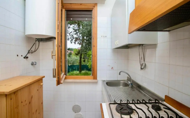 S75 - Sirolo, bilocale con giardino in centro