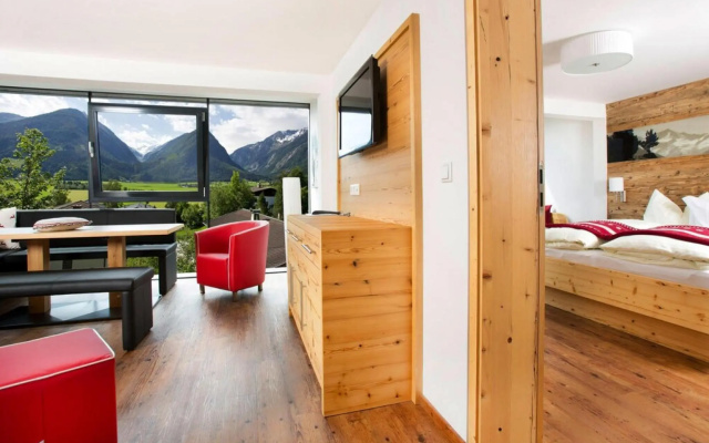 Apartment in Neukirchen with a balcony