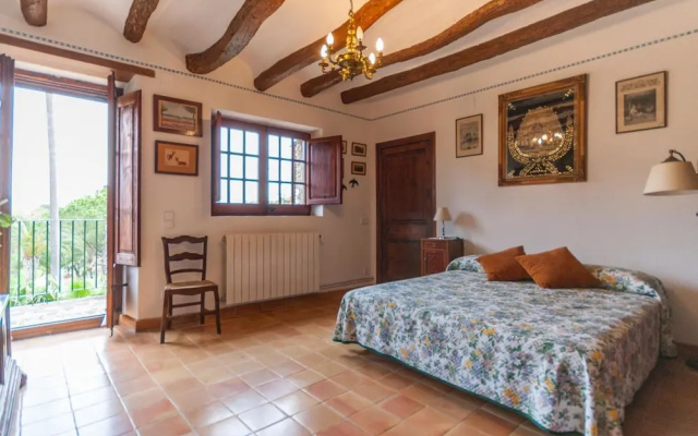 Lovely Holiday Home in Santa Oliva Spain With Garden
