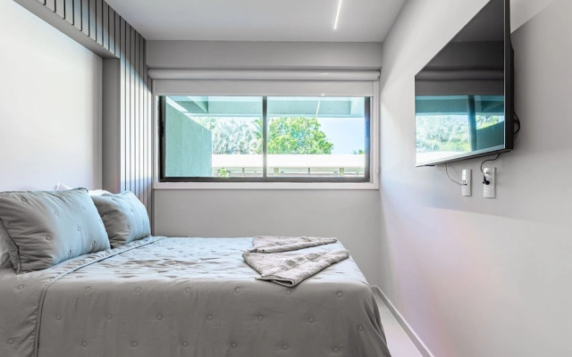 Flat 2 quartos-Beira mar-Carneiros-SH155