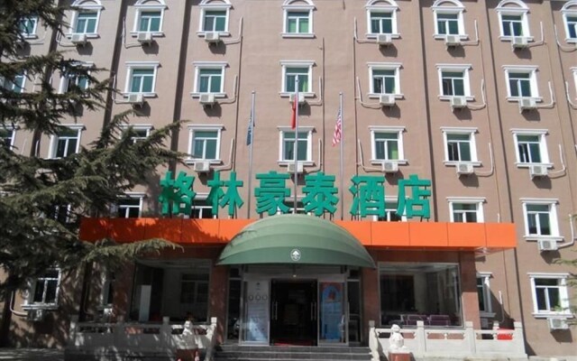 Greentree Inn Beijing Miyun Xinzhong Street Business Hotel вид на фасад
