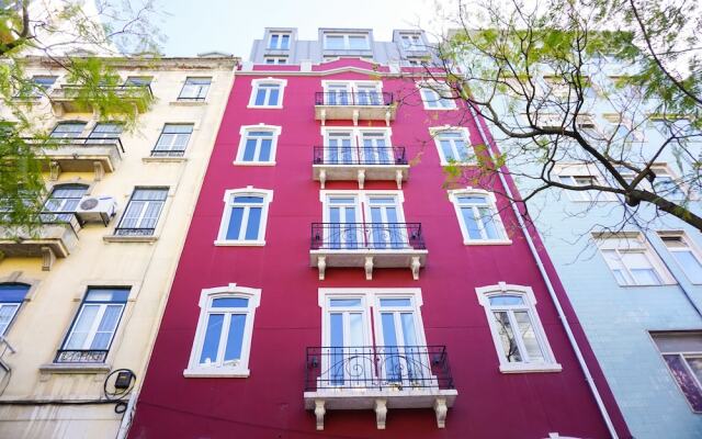 Отель Gulbenkian Terrace Bright Luxury Apt вид на фасад