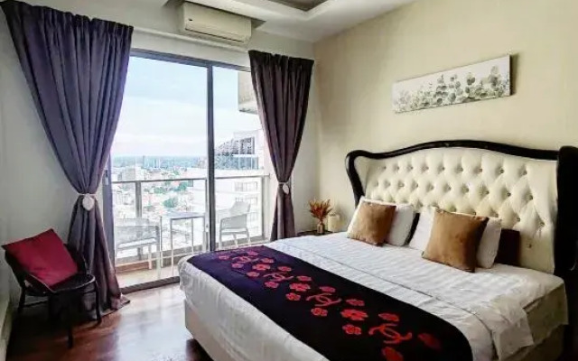 Sliverscape Premier Suite @ Melaka Raya [WiFi | Bathtub | Sleep 2-4]
