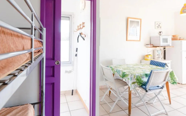 RAG28 : Appartement T2 Cabine 4 couchages NARBONNE PLAGE