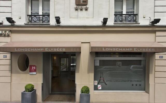 Отель Longchamp Elysées вид на фасад