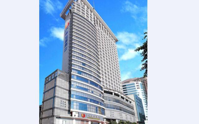 Jianguo Hotel Guangzhou Гуанчжоу вид на фасад