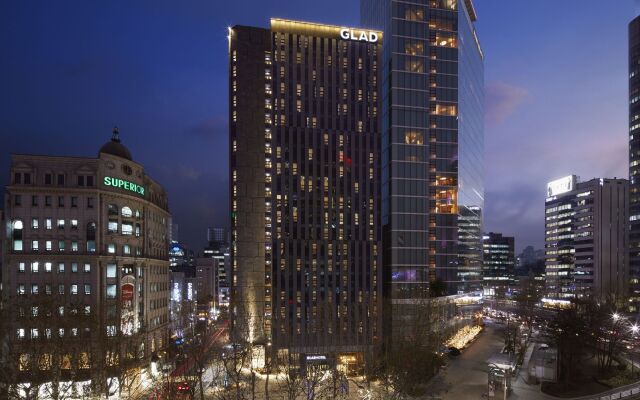Отель GLAD Gangnam COEX Center вид на фасад