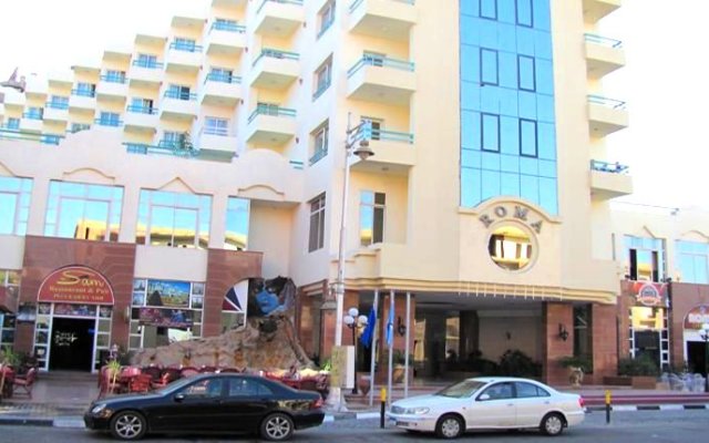 Dexon Roma Hotel in Hurghada, Egypt from 55$, photos, reviews - zenhotels.com hotel front