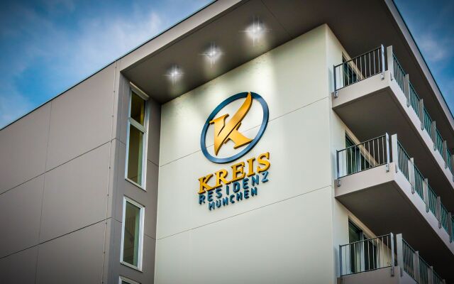 Отель Kreis Residenz Мюнхен вид на фасад