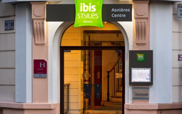 Отель ibis Styles Asnieres Centre вид на фасад
