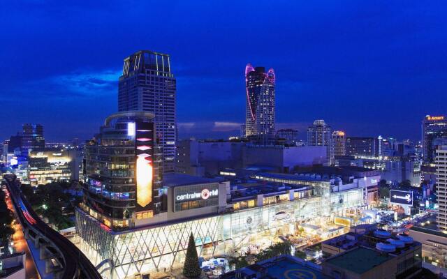 Отель Centara Grand At Centralworld Бангкок вид на фасад