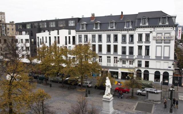 Hotel Barry Брюссель вид на фасад