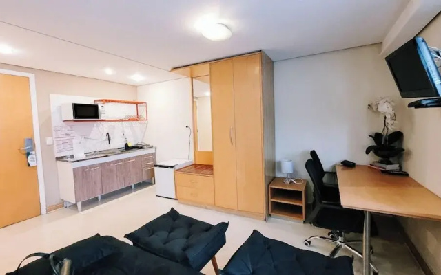 Studio Ibirapuera com piscina