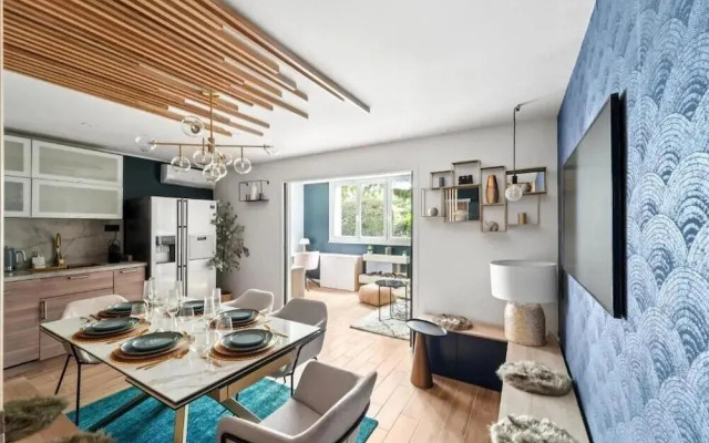 Appartement Design Porte de Paris avec parking