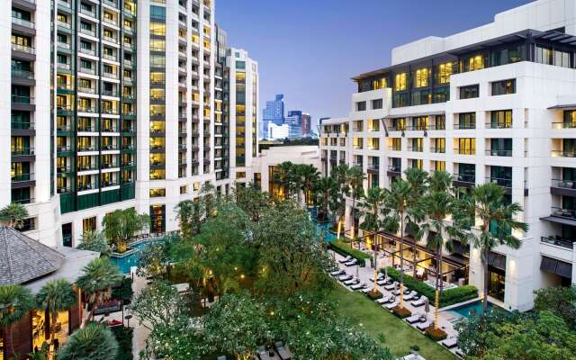 Отель Siam Kempinski Бангкок вид на фасад