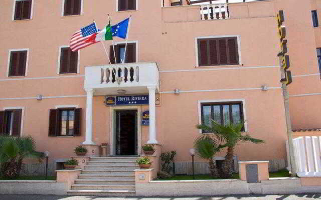 Best Western Hotel Riviera вид на фасад